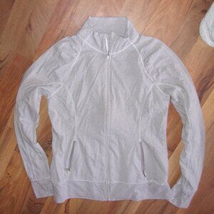 athletic size large tee t shirt work out gym soft womens long sleeve coat jacket